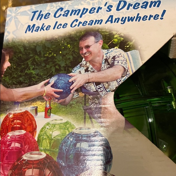 Green Ice Cream Maker Ball by - Picture 10 of 12